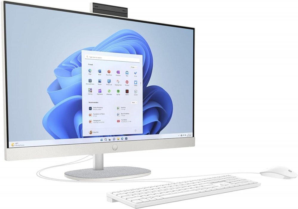 HP All-in-One 24-cr0089ny | 23.8'' Full HD IPS Touchscreen | Intel Core i5-1334U | 8GB RAM | 512GB SSD | W11 Professional - Afbeelding 4