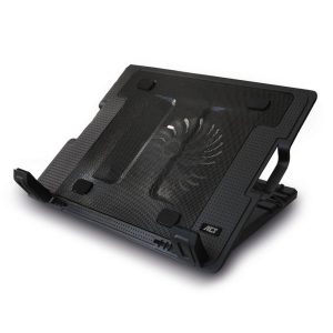 ACT AC8110 | Notebook Cooling Pad | 43,9 cm (17.3") | 1000 RPM | Zwart