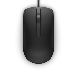 Dell MS116 | Bekabelde Muis | Links- en Rechtshandig | USB-A | 1000 DPI | Zwart