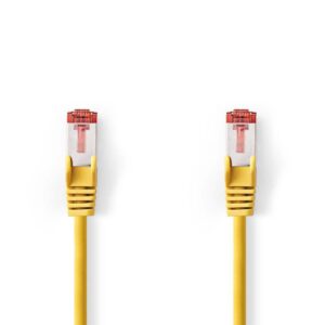 Nedis netwerkkabel | Cat6 | SF/UTP (S-FTP) | 3 m | Geel | CCGP85221YE30