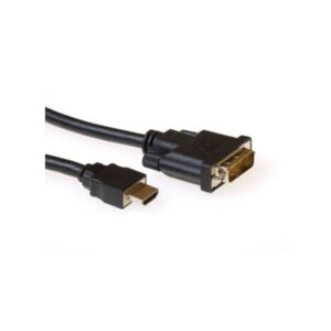 ACT AK3740 | HDMI naar DVI-D Kabel | A Male - DVI-D Male