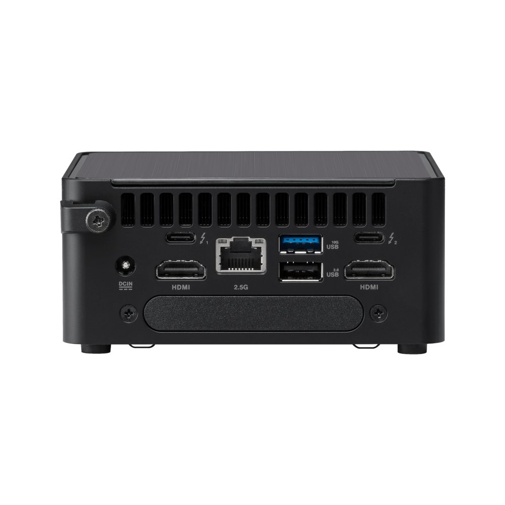 ASUS NUC 14 Pro UCFF Barebone Desktopcomputer | Intel Core 3 100U | Zonder DDR5-geheugen, opslag en besturingssysteem | REFURBISHED BRONZE - Afbeelding 3