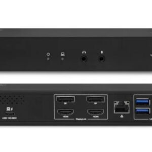 ACT AC7160 | 4K Docking Station & Poortreplicator | USB-C 3.2 Gen 2 | Zwart