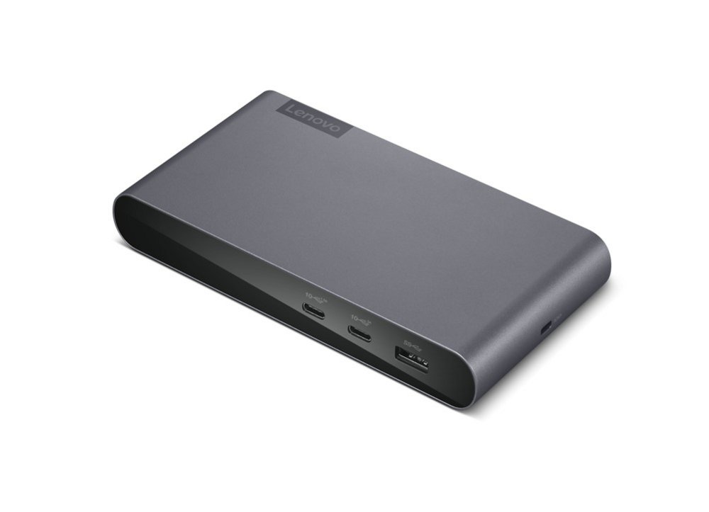 Lenovo 40B30090EU | Docking Station & Poortreplicator | USB-C 3.2 Gen 2 | INCL lader 135W Grijs