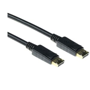 ACT AK3983 | DisplayPort 1.4 Kabel | 2,0m | Zwart | Power Pin 20 Niet Aangesloten