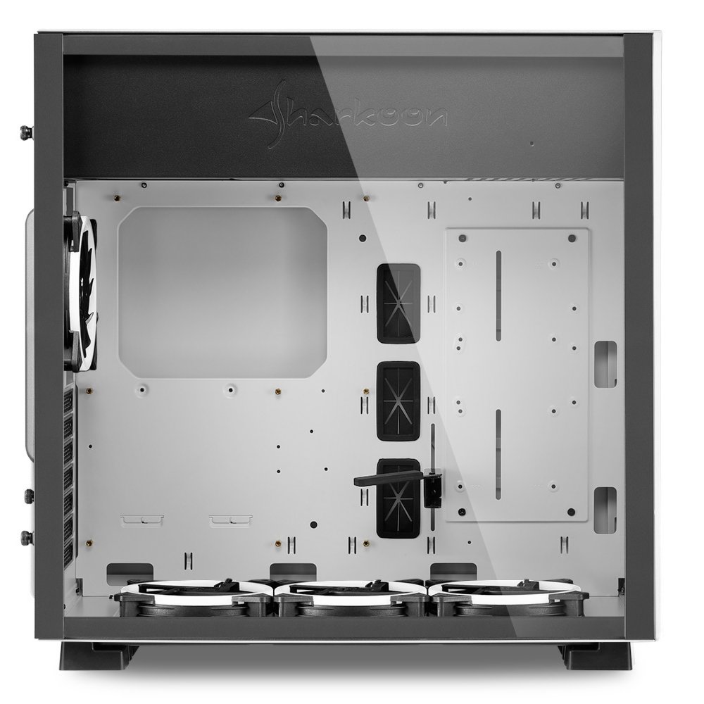 Sharkoon Pure Steel RGB | Midi Tower Behuizing | Wit - Afbeelding 5