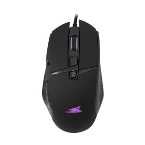 Baracuda RAPTOR RGB | Bedrade Gaming Muis | USB-A | 6400 DPI | Zwart