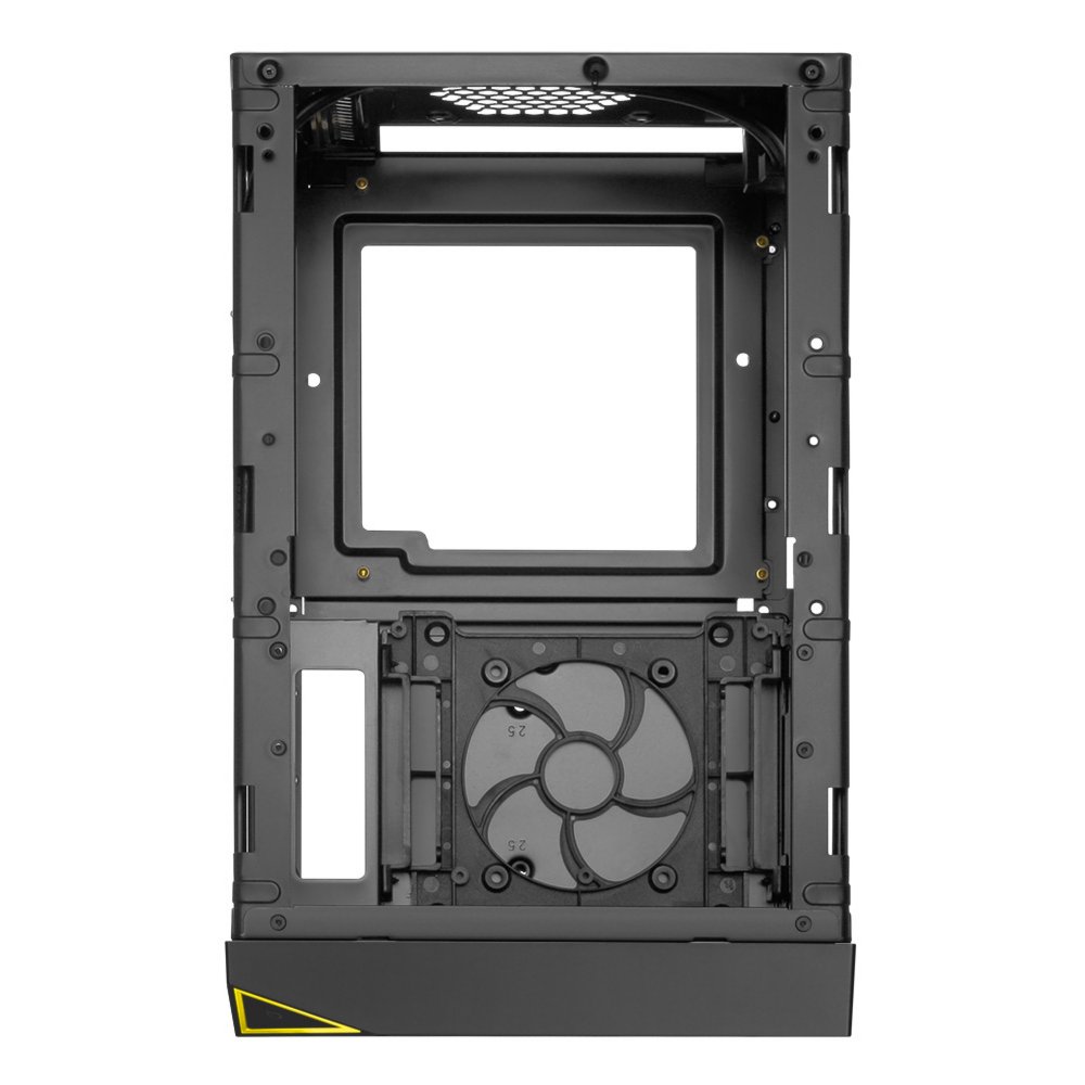 Sharkoon Shark Zone C10 | Mini-ITX Case | Zwart/Geel - Afbeelding 8