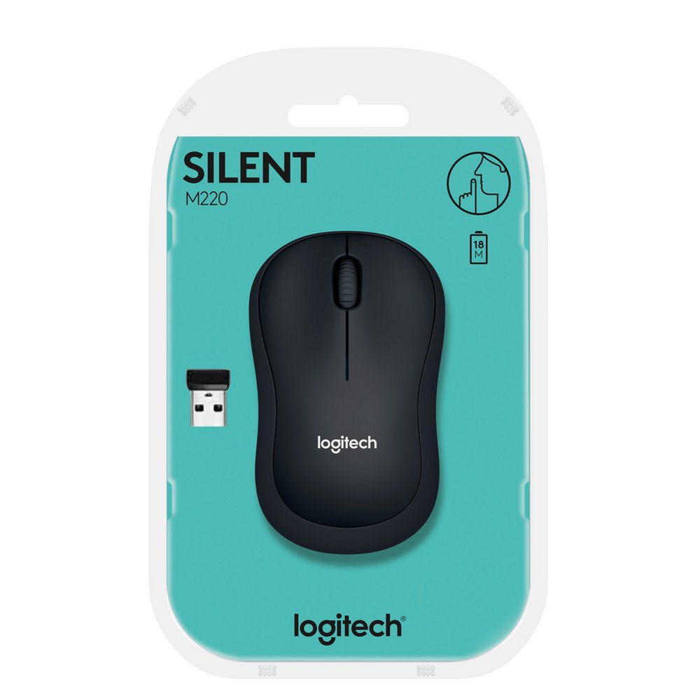 Logitech M220 | Draadloze Muis | Links- en Rechtshandig | RF | 1000 DPI | Grijs | RENEWED - Afbeelding 6