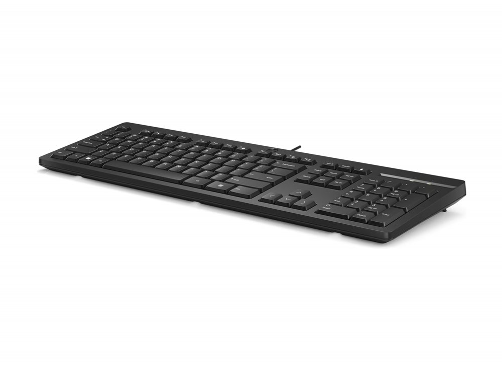 HP 125 | Bedraad Toetsenbord | USB | QWERTY US International | Zwart - Afbeelding 5