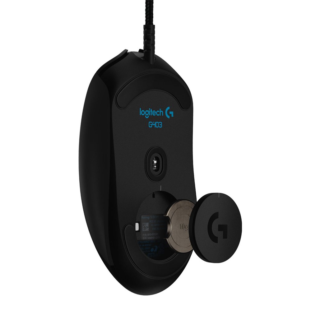 Logitech G403 Hero | Draadloze Gaming Muis | Rechtshandig | RF | 25600 DPI | Zwart - Afbeelding 12