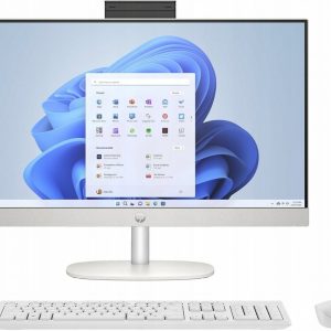 HP All-in-One | 24'' Full HD IPS | AMD Ryzen 3 7320U | 8GB DDR5 | 512GB SSD | IR Camera | W11 Professional | Met Keyboard & Muis