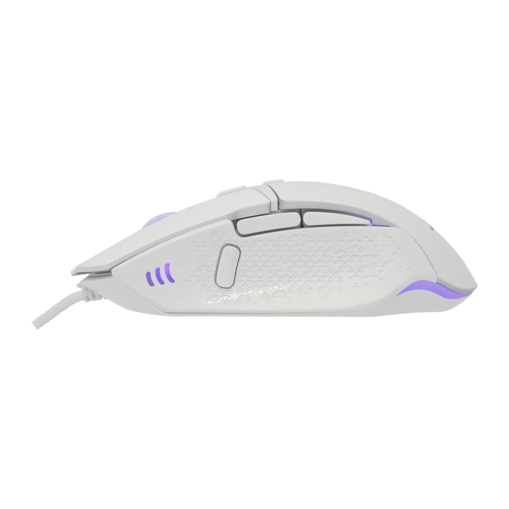Baracuda RAPTOR RGB | Bedrade Gaming Muis | USB-A | 6400 DPI | Wit - Afbeelding 7