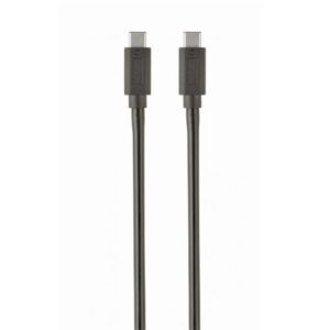Gembird CCP-USB3.1-CMCM-1M | USB 3.2 Gen 1 | USB-C naar USB-C | 1m | Zwart