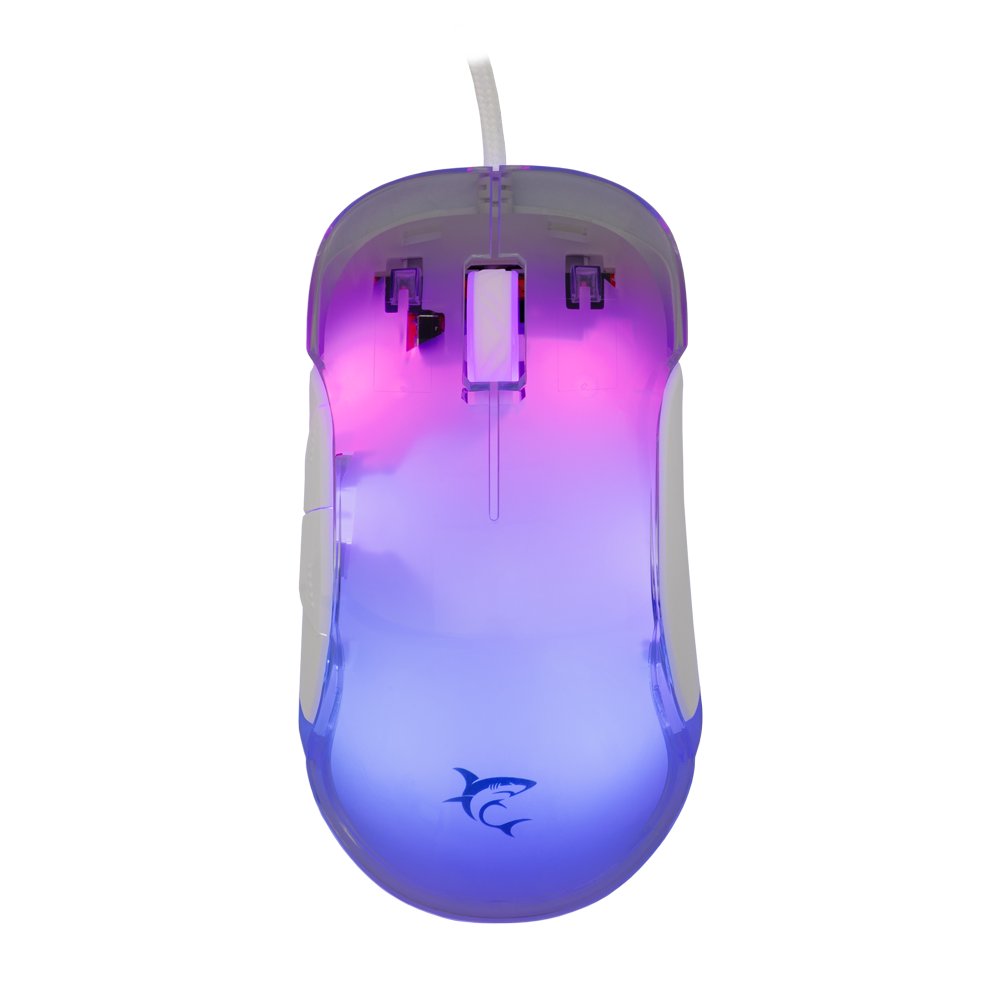 White Shark Mordred-W | Gaming Muis | 825 Chipset | RGB Verlichting | 12.800 DPI | Wit - Afbeelding 4