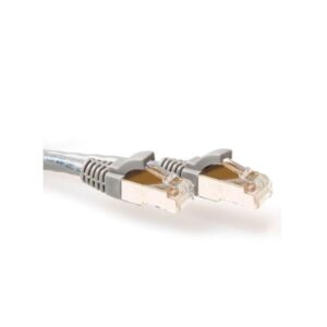 ACT netwerkkabel | Cat6a | S/FTP (S-STP) | 1,5 m | Grijs | FB3051