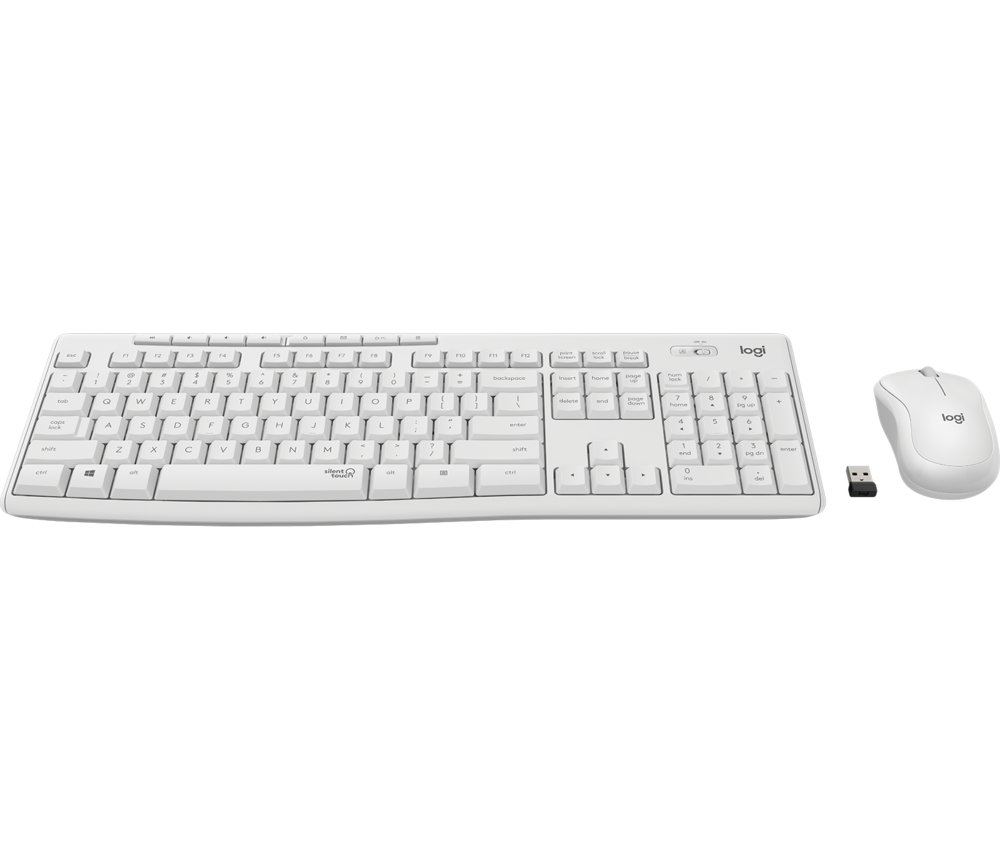 QWERTZ | Logitech MK295 Wit | Draadloze Muis en Toetsenbordcombo | QWERTZ | RENEWED - Afbeelding 3