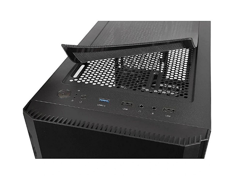 Inter-Tech SM-007 Enforcer | Micro Tower Case | Zwart - Afbeelding 5