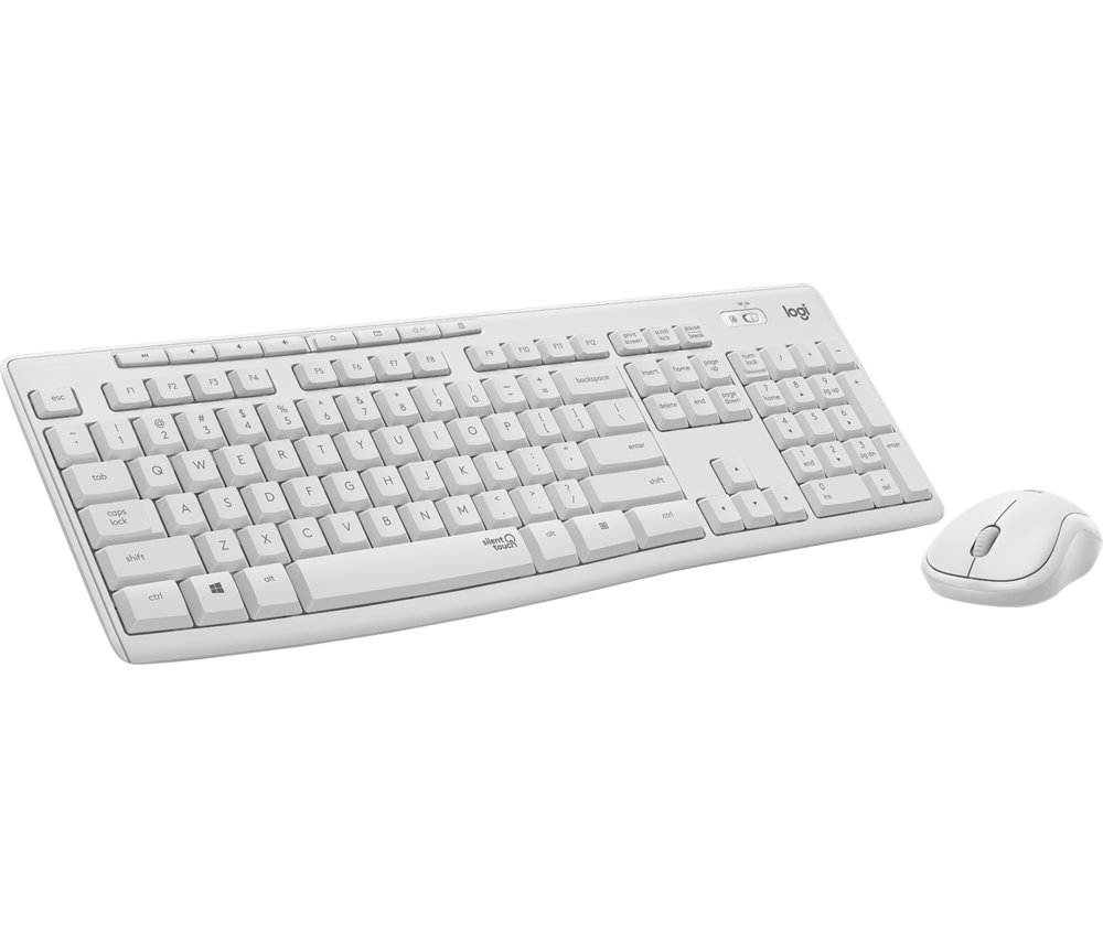 QWERTZ | Logitech MK295 Wit | Draadloze Muis en Toetsenbordcombo | QWERTZ | RENEWED - Afbeelding 4