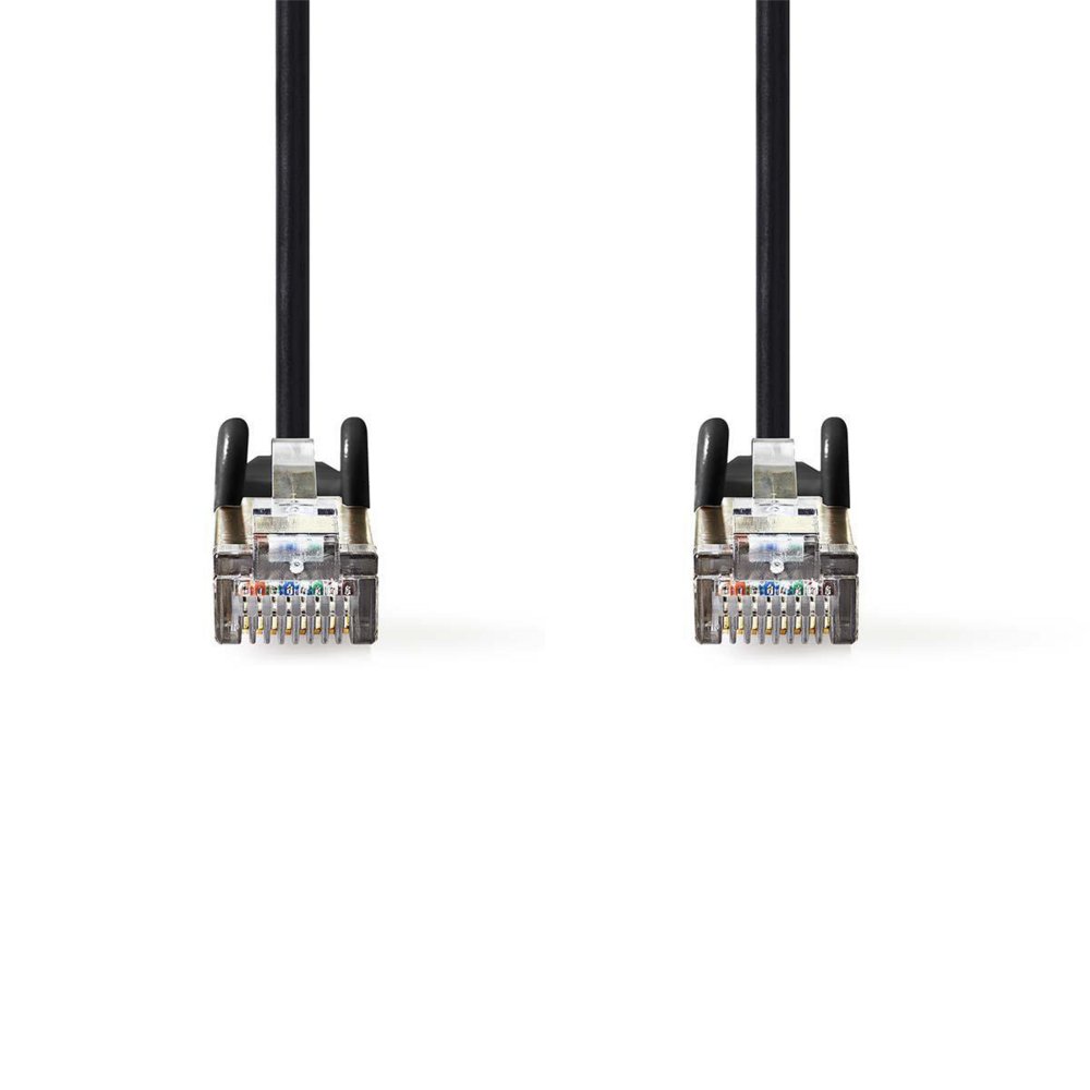 Nedis netwerkkabel | Cat5e | SF/UTP (S-FTP) | 3 m | Zwart | CCGP85121BK30 - Afbeelding 3