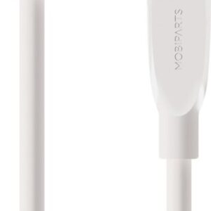 Mobiparts kabel | Lightning naar USB-C | 2A | 1 m | Wit