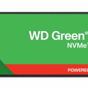 Western Digital Green SN3000 QLC | 500GB NVMe SSD | M.2 Gen4 | 5.000MB/s Lezen | 4.100MB/s Schrijven