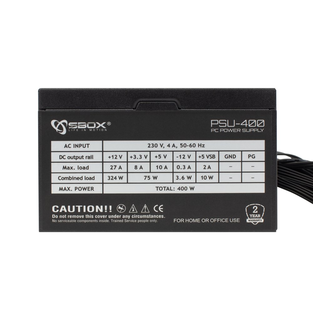 SBOX PCC-12 | Micro-ATX PC Case | Inclusief 500W PSU | USB 3.0 | Behuizing - Afbeelding 3