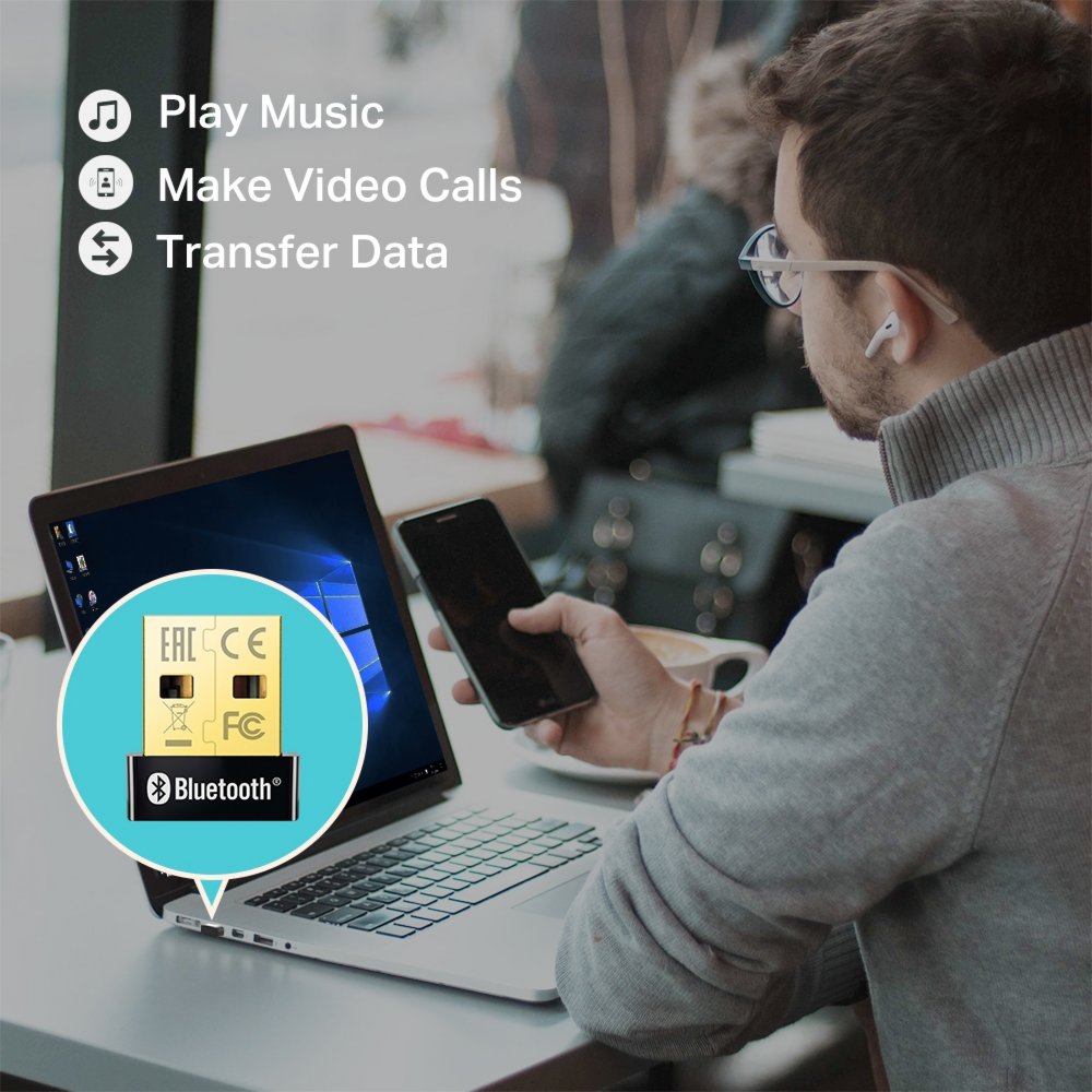 TP-LINK UB400 | Bluetooth Adapter - Afbeelding 7