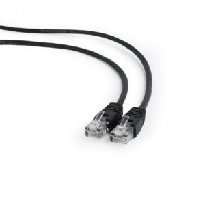 Gembird netwerkkabel | Patch cord | Cat5e | U/UTP (UTP) | 0,25 m | Zwart