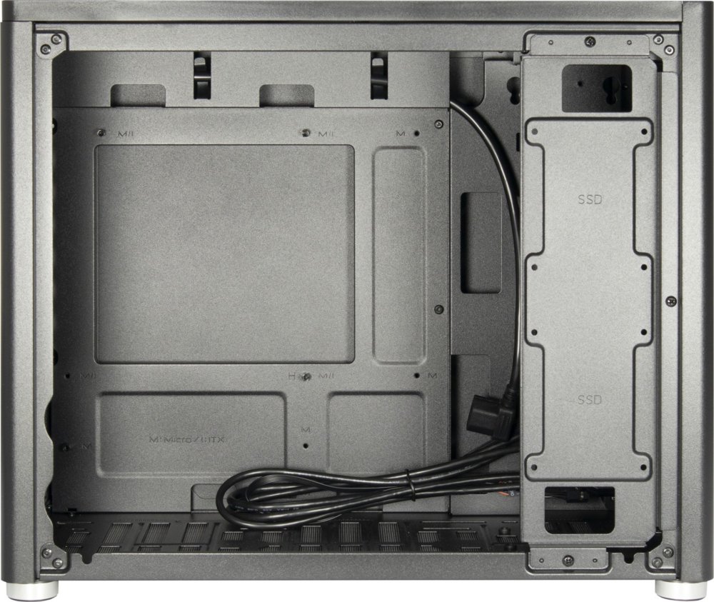 Inter-Tech X2 Duplex | Micro Tower Case | Zwart - Afbeelding 7