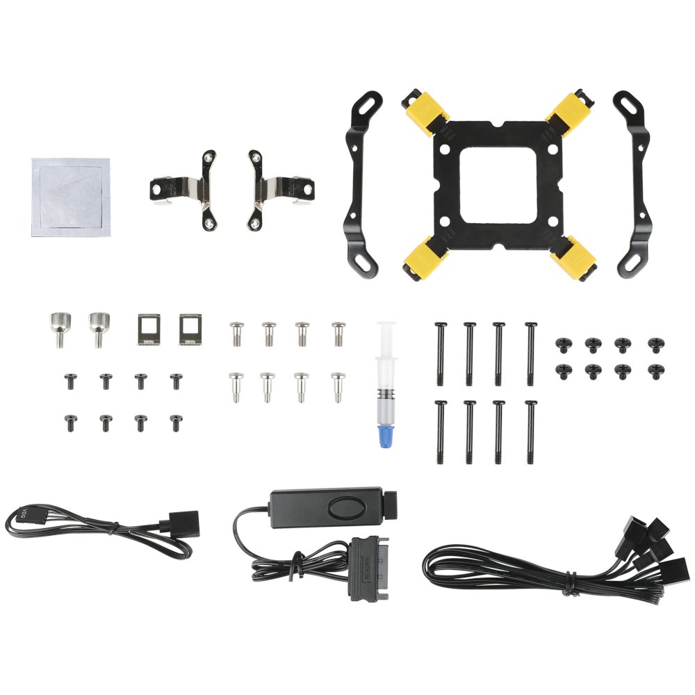 AZZA Galeforce 240mm ARGB PWM | All-in-One CPU Waterkoeler | Open Box - Afbeelding 4