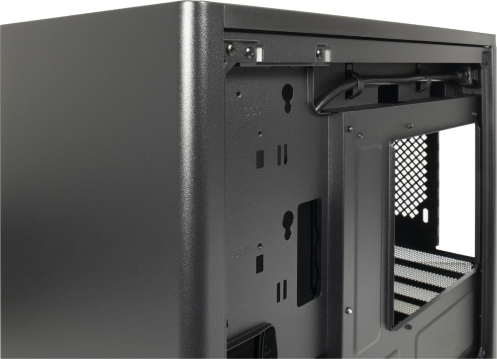 Inter-Tech X2 Duplex | Micro Tower Case | Zwart - Afbeelding 10