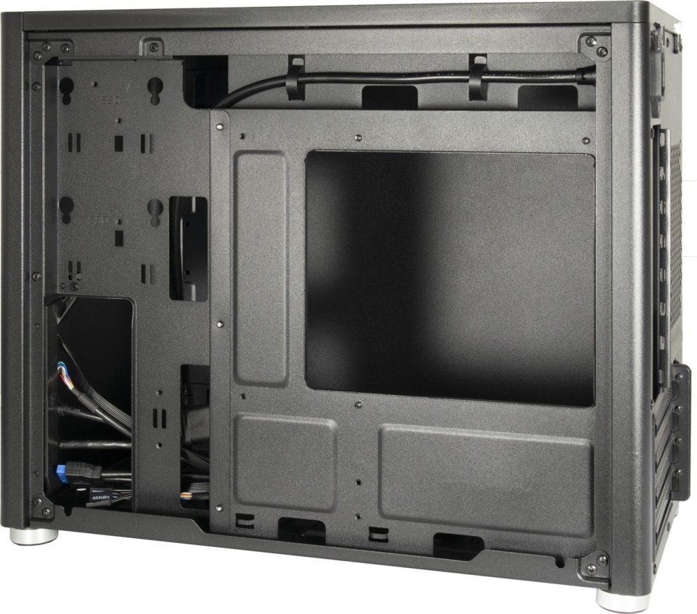 Inter-Tech X2 Duplex | Micro Tower Case | Zwart - Afbeelding 8