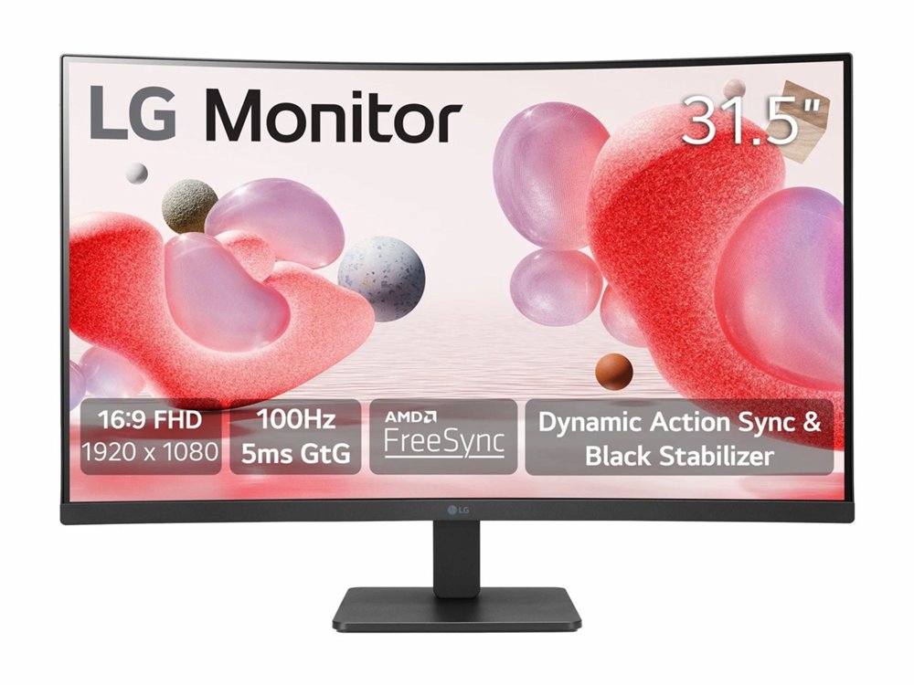LG 32MR50C-B 31.5" | 1920x1080 VA Curved | 100Hz | HDMI | Monitor - Afbeelding 9