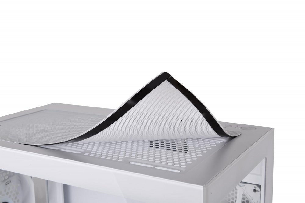 Thermaltake View 170 TG ARGB Snow | Micro Tower Case | Snow | OPEN BOX - Afbeelding 5