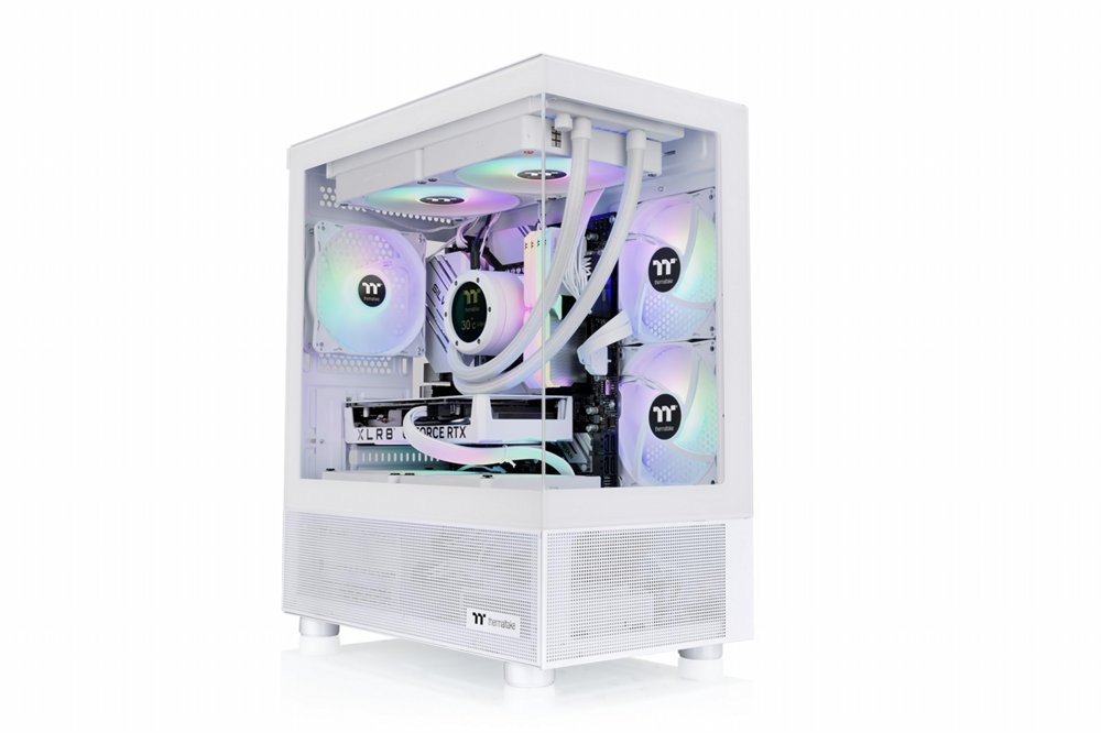 Thermaltake View 170 TG ARGB Snow | Micro Tower Case | Snow | OPEN BOX - Afbeelding 3